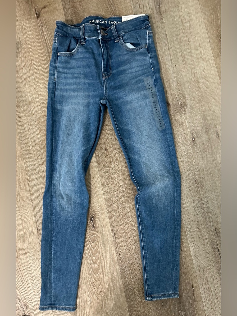 American Eagle Outfitters Women's Blue Skinny Jeans